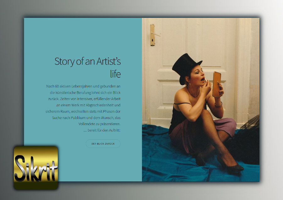 Story of an Artist's Life: Sikrit Berger 1987