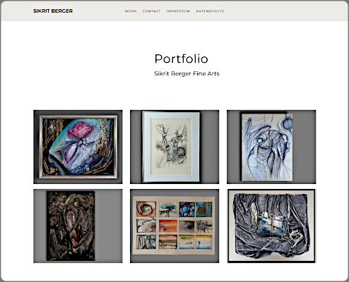 Portfolio Sikrit Berger-Fine Arts 2025